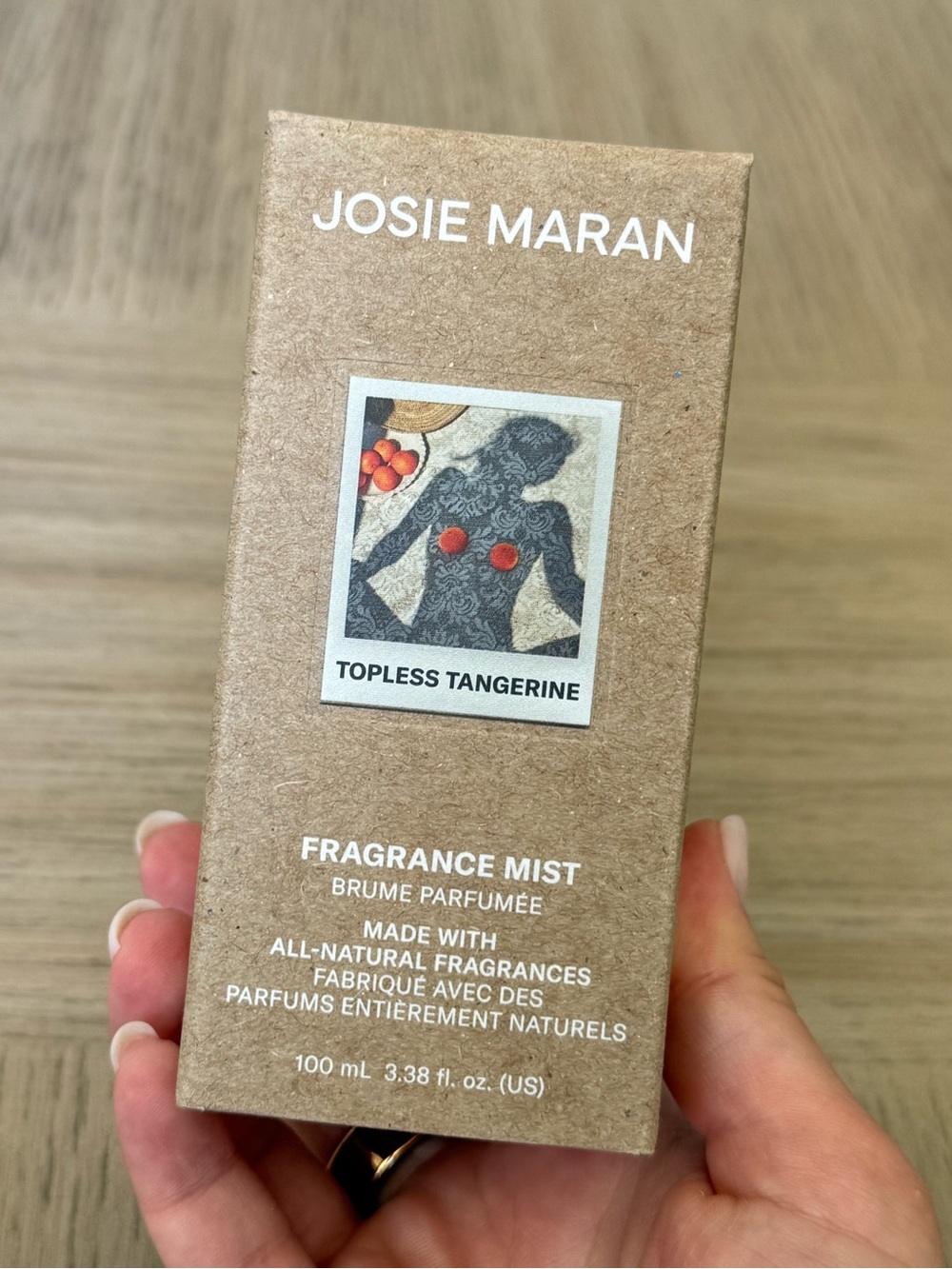 Josie Maran Topless Tangerine Fragrance Mist 100ml New Natural Fragrance NWT - Picture 2 of 7